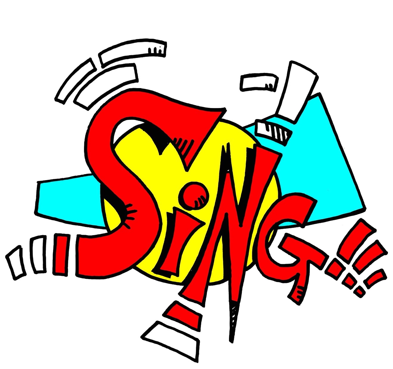 おうら少年少女合唱隊 SING！ ロゴ